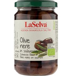 ECO/BIO Masline negre in saramura 310gr