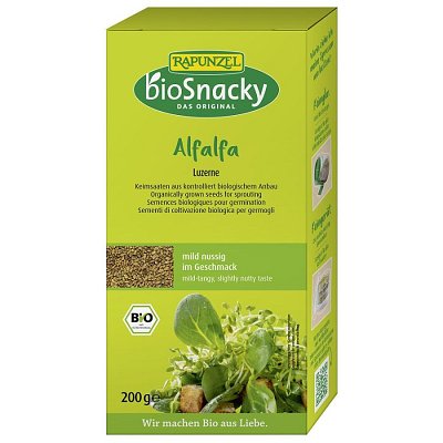 Seminte de lucerna bio pentru germinat - 200 g