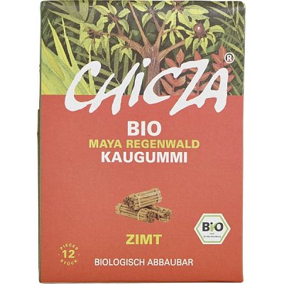 Guma de mestecat bio cu scortisoara - 30 g