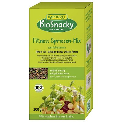 Amestec Fitness bio de seminte pentru germinat - 200 g