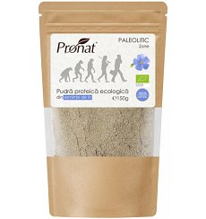 Pudra proteica bio din seminte de in, 150g