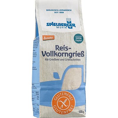 Gris din orez bio FARA GLUTEN Demeter - 500 g