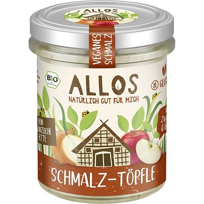 Unsoare BIO vegetala cu ceapa si mar fara gluten - 150 g