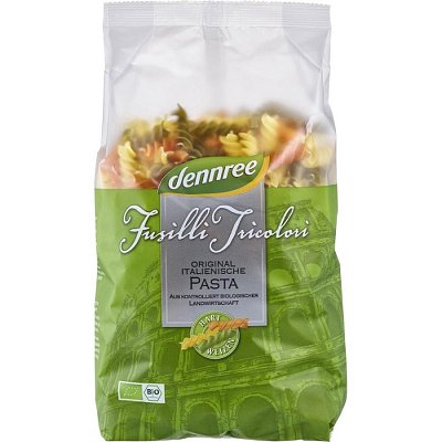 Fusilli tricolore ecologice - 500 g