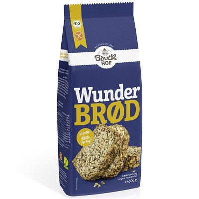 Mix pentru paine integrala cu seminte FARA GLUTEN - 600 g