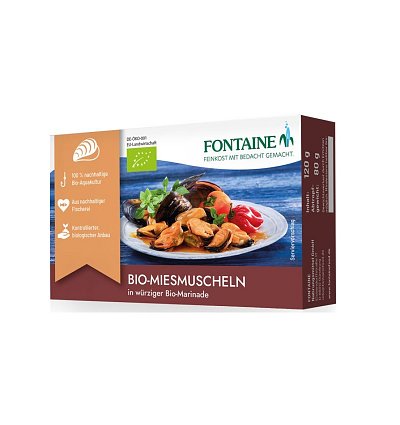 MIDII BIO IN SOS MARINADE, 120G FONTAINE