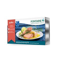 FILE DE SOMON SALBATIC IN SOS BIO CU MIERE SI MUSTAR, 200G FONTAINE