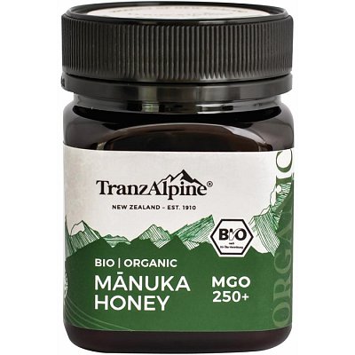 Miere BIO de Manuka, MG 250+ Tranz Alpine