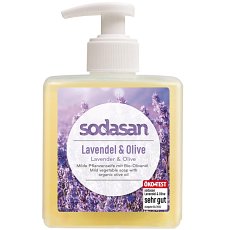 Sapun lichid cu lavanda si masline bio - 300 ml