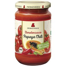 Sos BIO de rosii cu papaya-chili, 340 g ZWERGENWIESE
