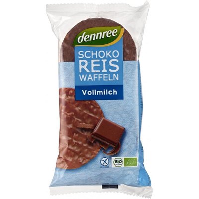 Rondele din orez expandat cu ciocolata - 100 g