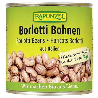 Fasole borlotti bio la conserva - 400 g