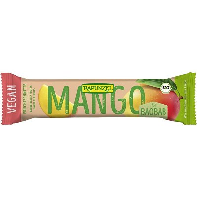 Baton de fructe cu mango si baobab - 40 g