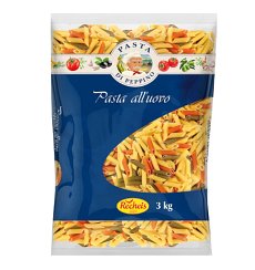 Penne rigate tricolore din gru dur ou 3kg