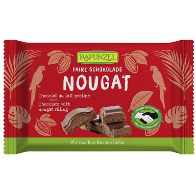 Ciocolata Bio Nougat Cristallino HIH - 100 g