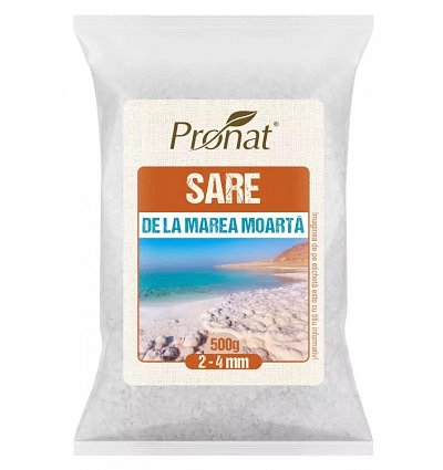 Sare de la Marea Moarta 2-4mm, 500gr