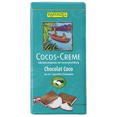 Ciocolata bio cu crema de cocos HIH - 100 g