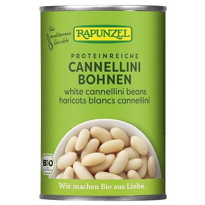 Fasole alba bio cannellini la conserva - 400 g