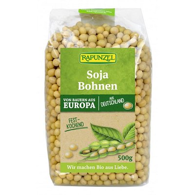 Boabe de soia bio - 500 g