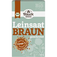 Seminte bio de in maro zdrobite - 200 g