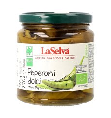 ECO/BIO Peperoni in otet (mediu iute) 120/270g