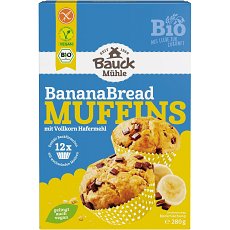 Mix bio pentru muffins Banana Bred fara gluten - 280 g