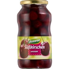 Compot bio de cirese fara samburi - 700 g