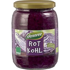 Varza rosie bio la borcan - 680 g