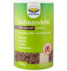 CHUFAS FAINA BIO DIN (MIGDALE DE PAMANT) PRAJITE SI MACINATE, 400 G GOVINDA