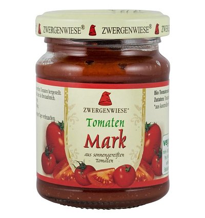 PASTA BIO DE TOMATE, 130G ZWERGENWIESE