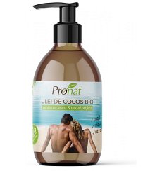 Ulei de cocos Bio extravirgin pentru uz cosmetic, 250 ml