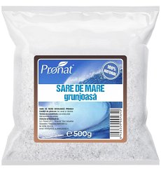 Sare de mare grunjoasa, 500 g
