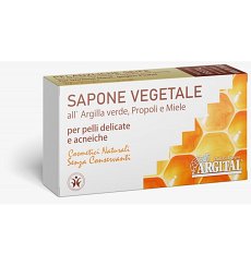 Sapun antiacnee cu argila verde, propolis si miere, 100g Argital