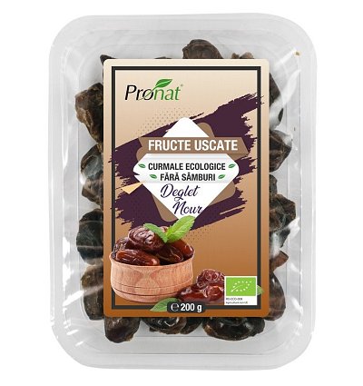 Curmale BIO fara samburi, 200g