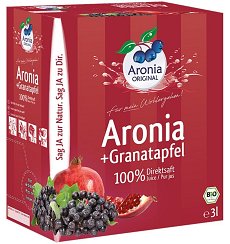 Suc BIO pur de Aronia cu Rodie, 3L Aronia Original