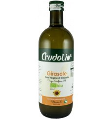 Ulei de floarea soarelui bio 1000 ml Crudolio