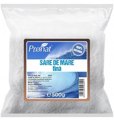 Sare de mare, fina, 500 g