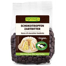 Picaturi de ciocolata delicat amaruie HIH - 100 g