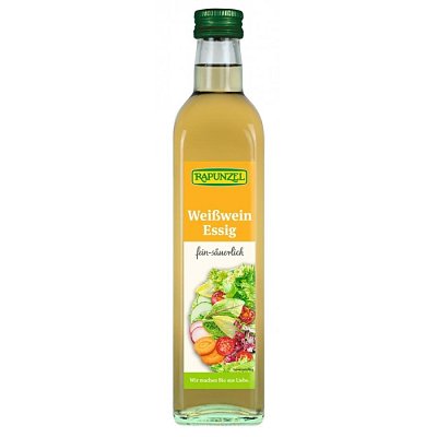 Otet bio din vin alb - 500 ml
