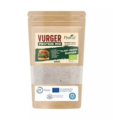 ECO/BIO Vurger - Mix proteic vegetal ideal pentru burgeri și alte preparate, 200g
