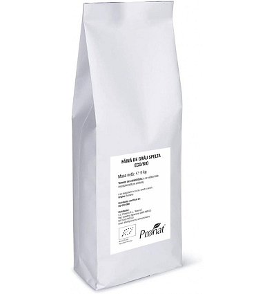 Faina integrala de Grau Spelta Bio, 5 kg