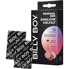 Prezervative Billy Boy Sensual Mix 10 buc