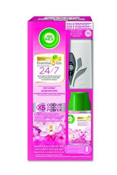 Freshmatic Complete odorizant de camera, Magnolie si Flori de cirese