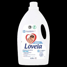 Detergent lichid Lovela Baby, pentru rufe albe, 2.9L