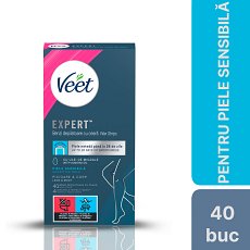 Benzi de ceara rece depilare Veet 40 bucati