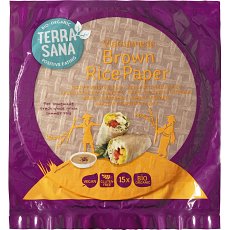 Foi bio integrale de orez Vietnameze fara gluten 15 bucati - 150 g