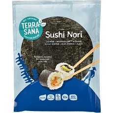 Foi bio de alge Sushi Nori vegane 10 bucati - 250 g