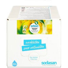Detergent lichid de vase cu lamaie si lime bag-in-box - 20 L