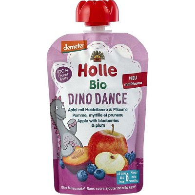 Piure bio de mere cu afine si prune pentru copii 6 luni - 100 g