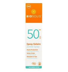 Bio Spray de corp cu protectie solara 50, 100ML